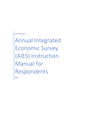 年度综合经济调查 (AIES) 受访者指导手册